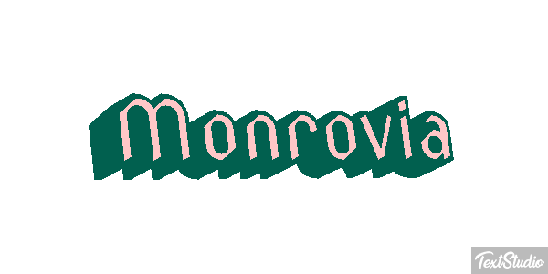 Monrovia Efekt tekstowy