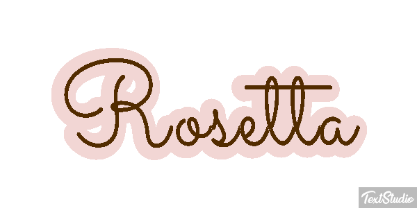 Rosetta Effetto testo