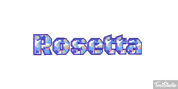 Rosetta Effetto testo