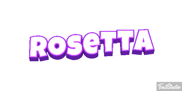 Rosetta Effetto testo