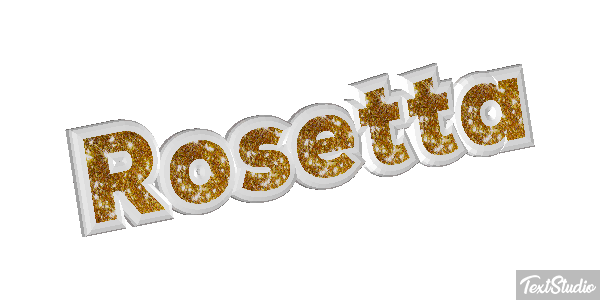 Rosetta Effetto testo