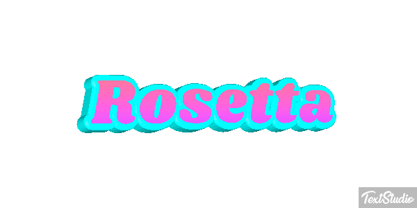 Rosetta Effetto testo