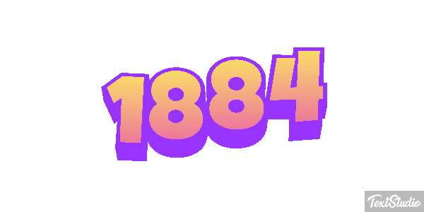 1884 Efeito do texto
