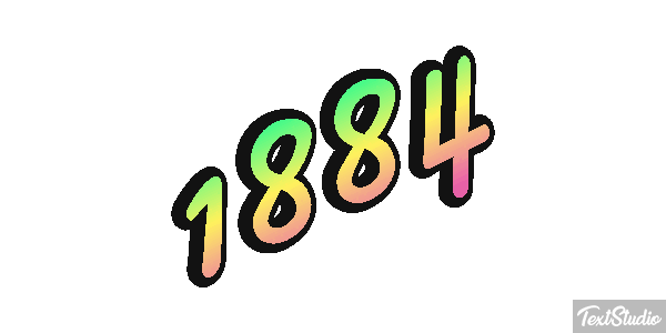 1884 Efeito do texto