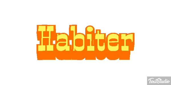 Habiter Metin efekti