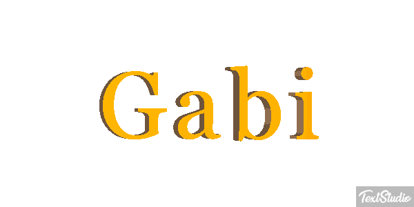 Gabi Efeito do texto