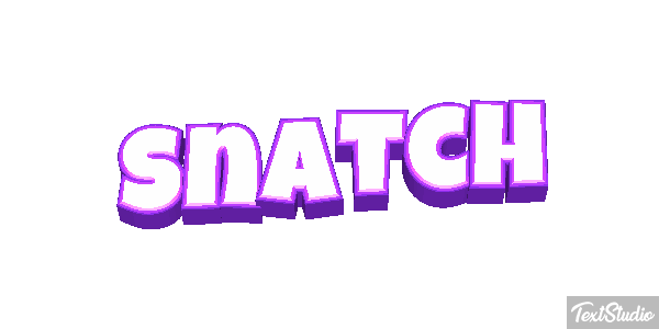 Snatch Efeito do texto