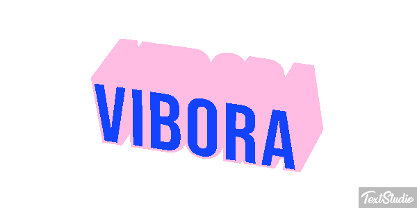 Víbora Text effect