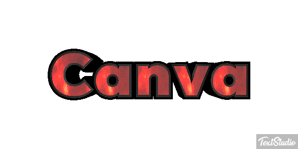Canva Efecto de texto