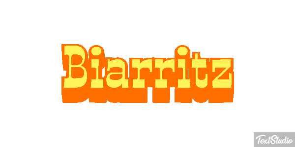 Biarritz Effetto testo