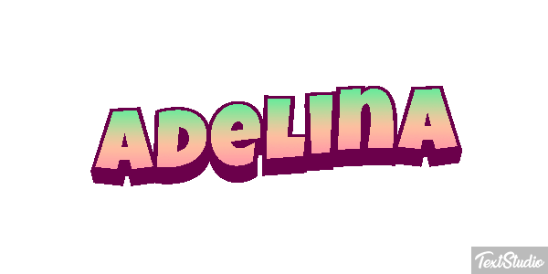 Adelina テキスト効果