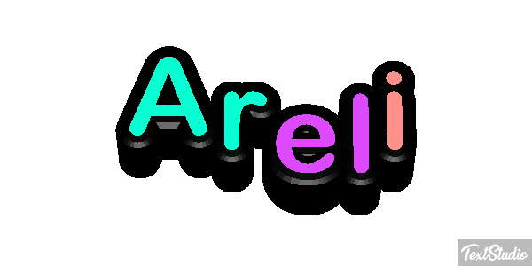 Areli Tekst effect