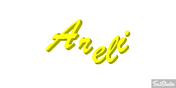 Areli Tekst effect
