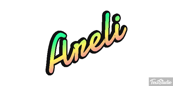 Areli Tekst effect