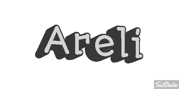 Areli Tekst effect