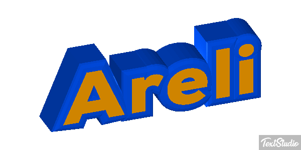 Areli Tekst effect
