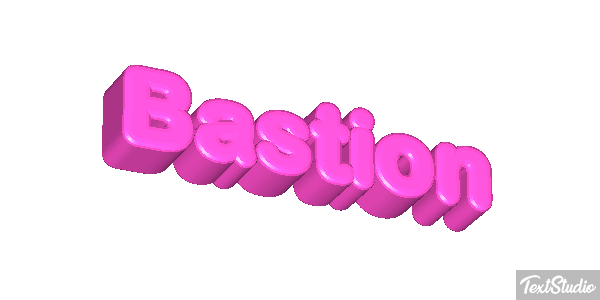 Bastion Efecto de texto
