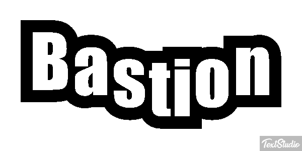 Bastion Efecto de texto
