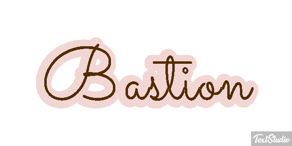 Bastion Efecto de texto
