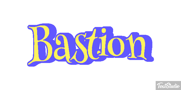 Bastion Efecto de texto