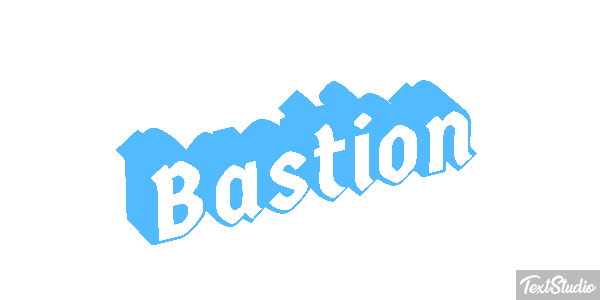 Bastion Efecto de texto