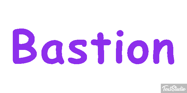 Bastion Efecto de texto