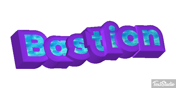 Bastion Efecto de texto