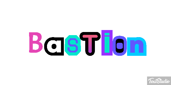 Bastion Efecto de texto
