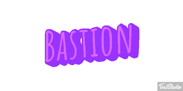 Bastion Efecto de texto