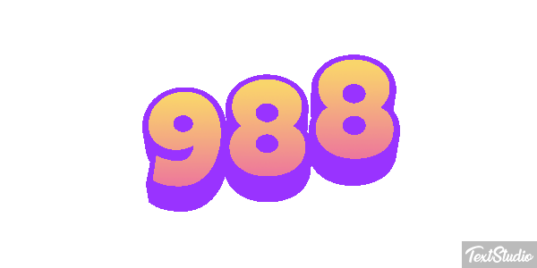 988 Text effect