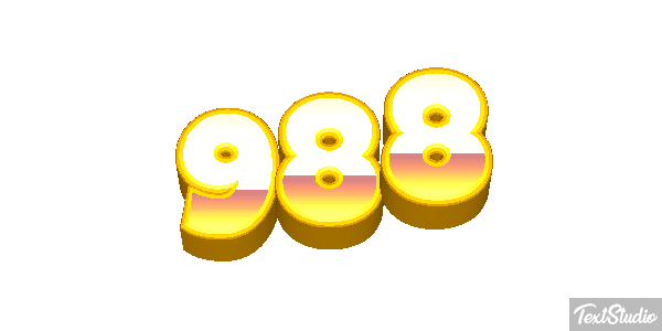 988 Text effect