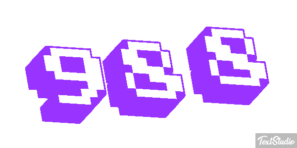 988 Text effect