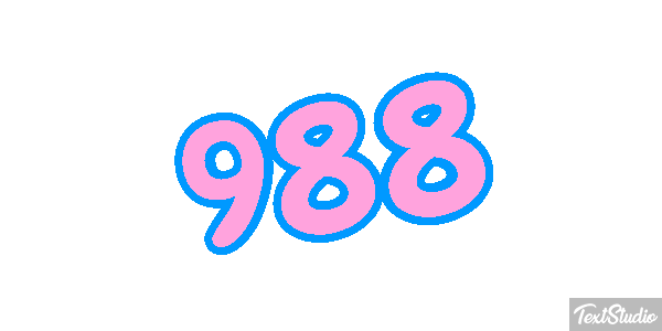 988 Text effect