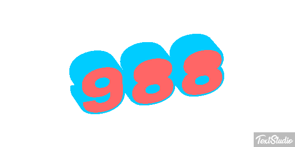 988 Text effect
