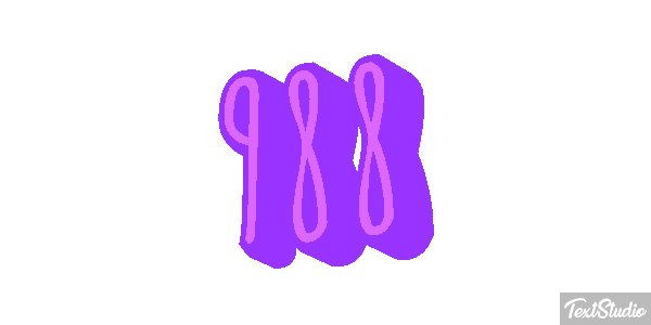 988 Text effect