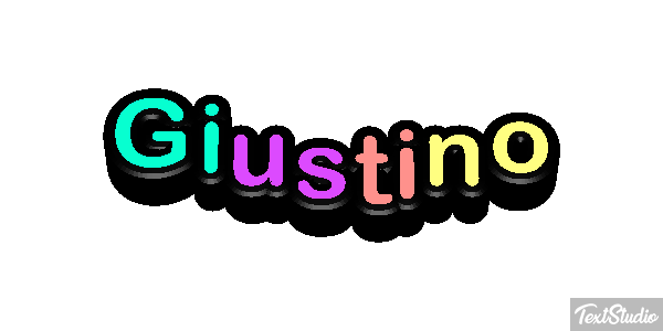 Giustino Efecto de texto