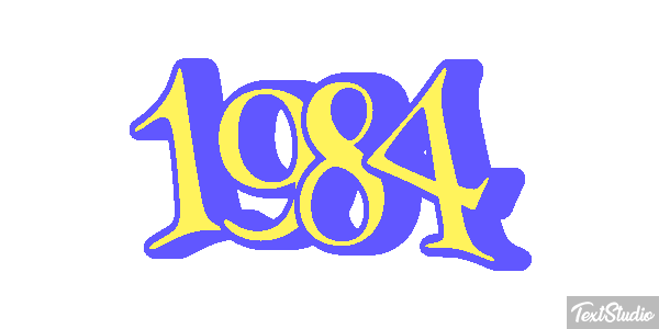 1984 Metin efekti