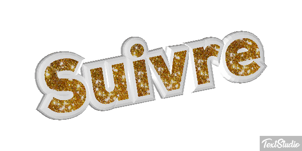 Suivre Текстовый эффект