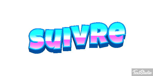 Suivre Текстовый эффект
