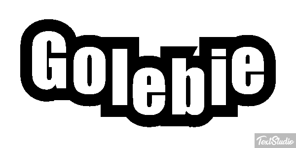 Gołębie Texteffekt