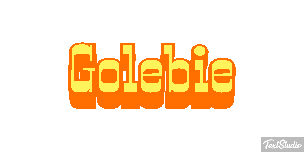 Gołębie Texteffekt