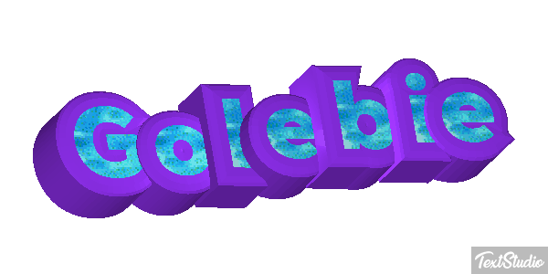 Gołębie Texteffekt