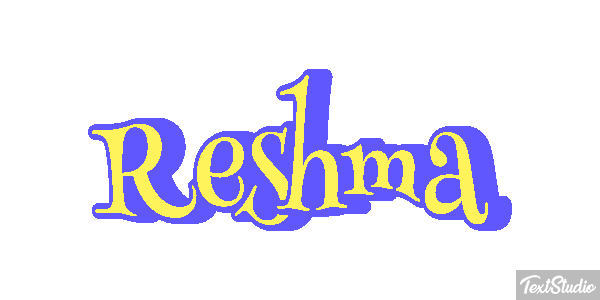 Reshma Texteffekt