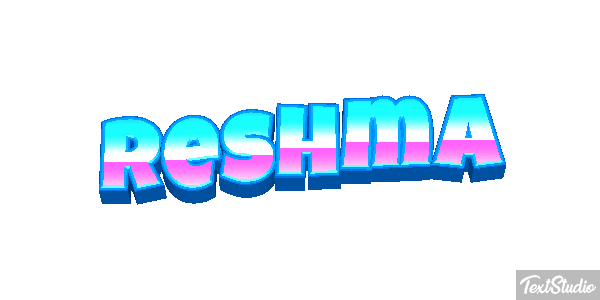 Reshma Texteffekt