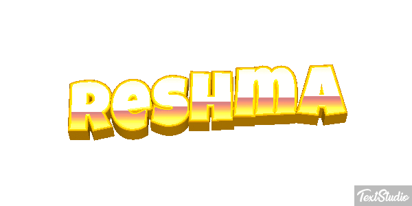 Reshma Texteffekt