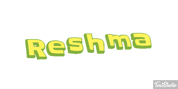 Reshma Texteffekt