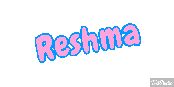 Reshma Texteffekt