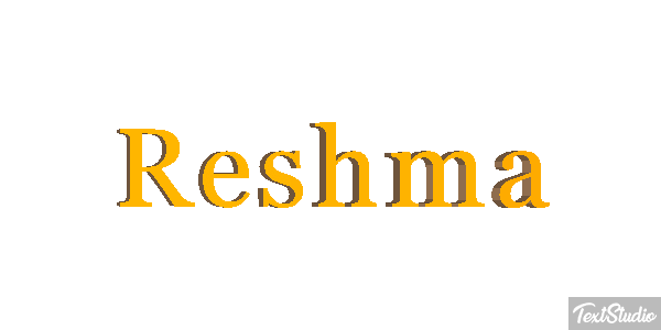 Reshma Texteffekt