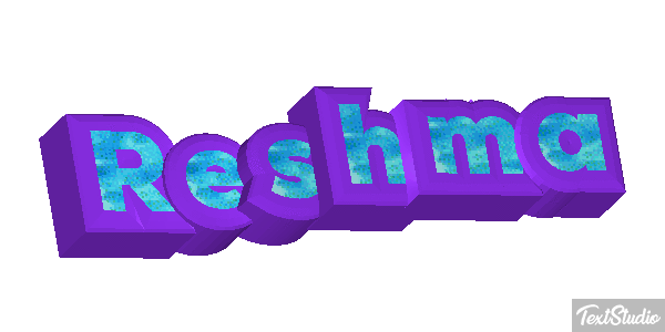 Reshma Texteffekt