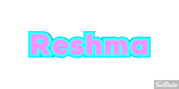 Reshma Texteffekt